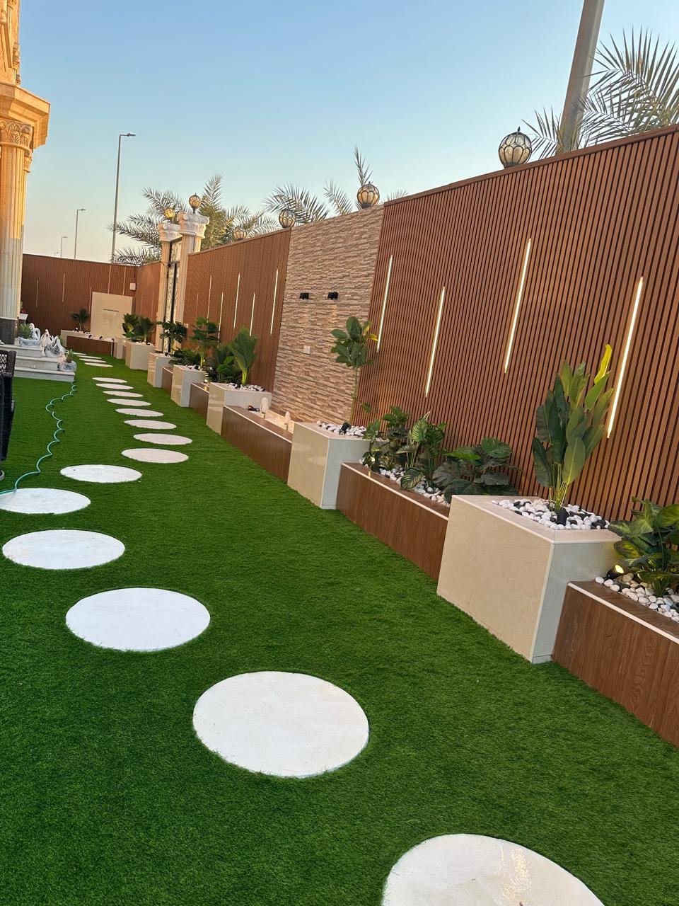 ديكورات خارجية ومداخل بالرياض